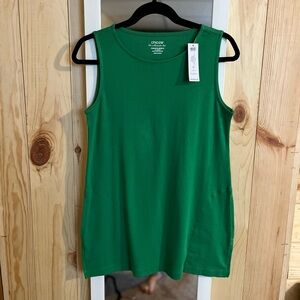 Chicos 100% Pima Cotton Tunic W/ Pockets NWT